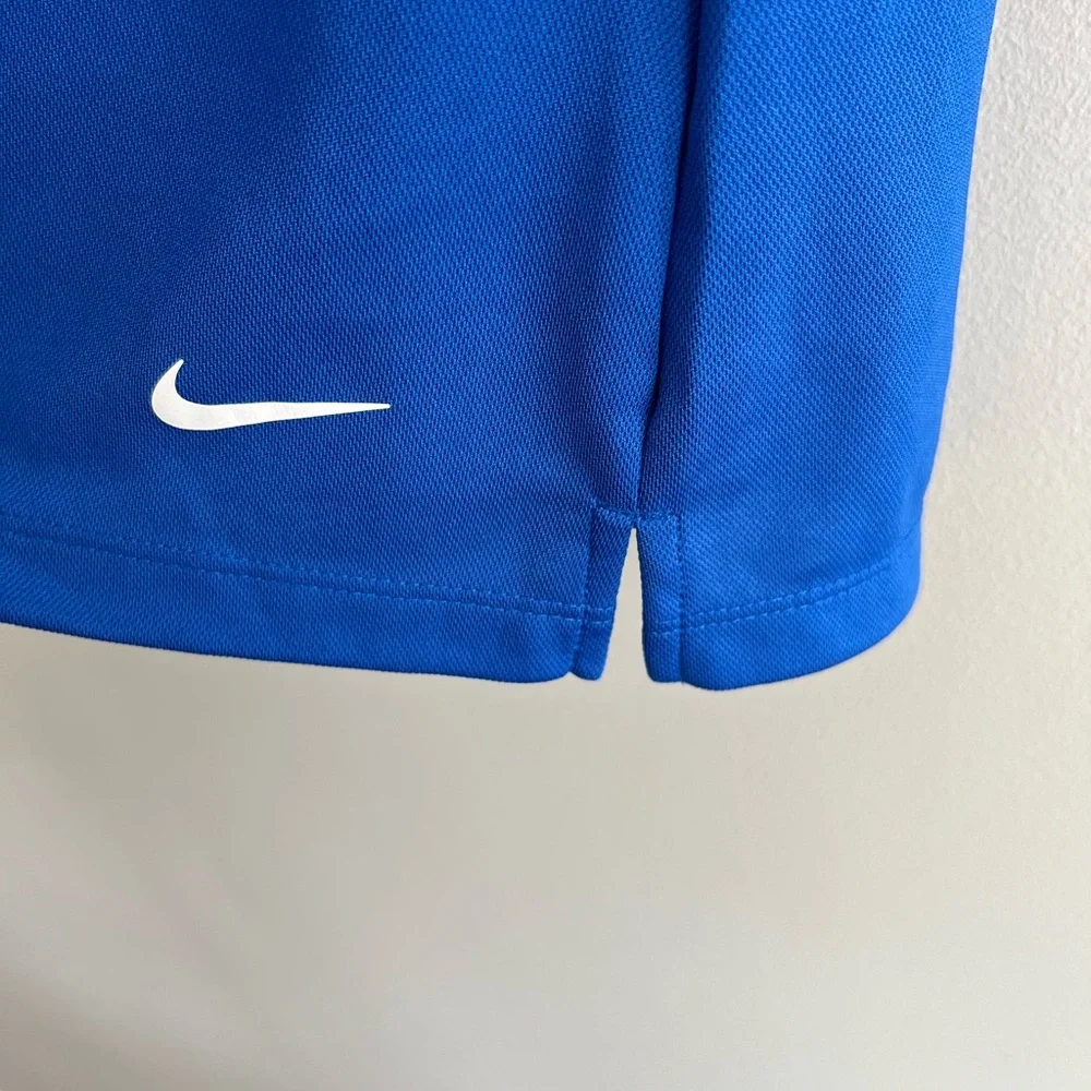 Nike Men's DRI-FIT Blue Polo Shirt size 2XL